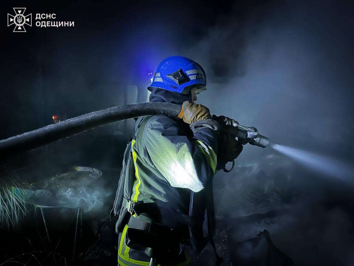 Последствия атаки на Одесскую область