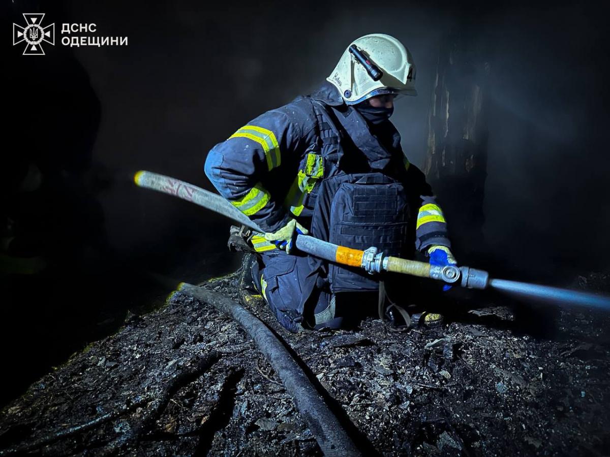 Последствия атаки на Одесскую область