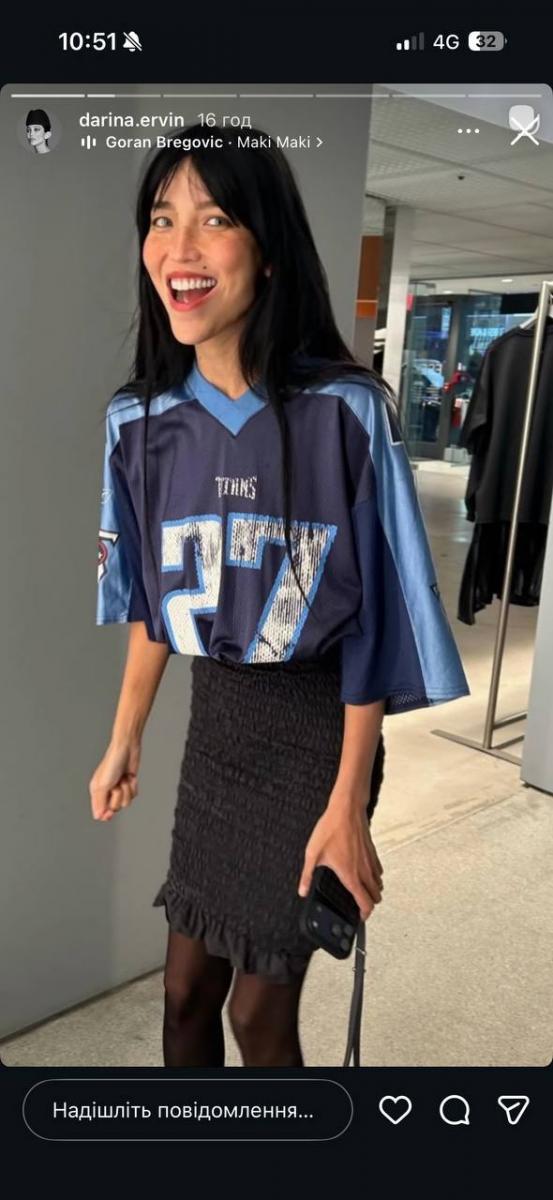 Дарина Эрвин часто показывает свои фото 