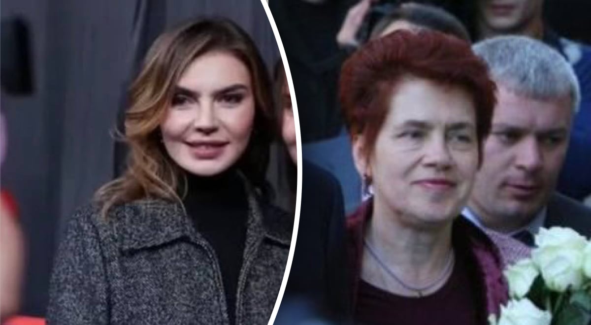 Кабаева и Люся Янукович 