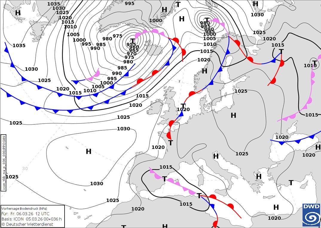 синоптическая карта
