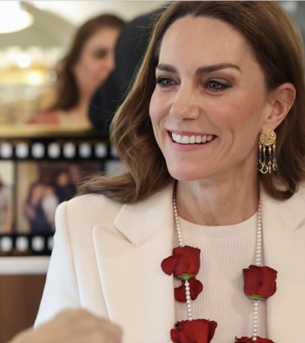 Кейт Міддлтон продемонструвала прості сережки 