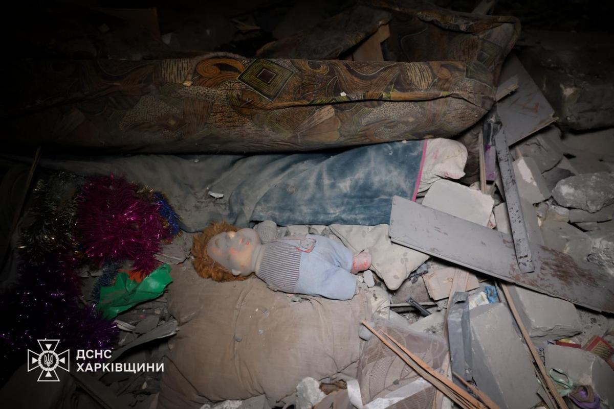 Удар по Харкову 