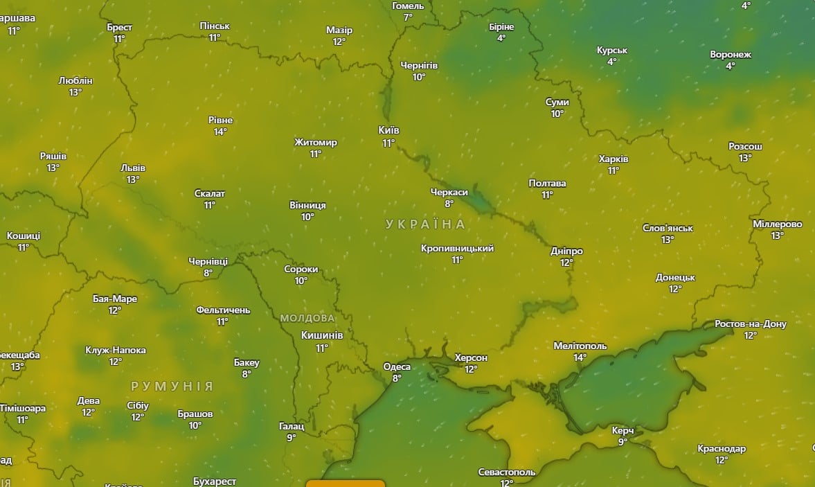 погода 12 марта 