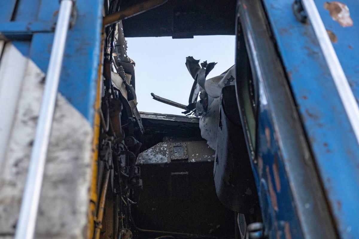 Удар по поезду в Сумской области 8 марта 