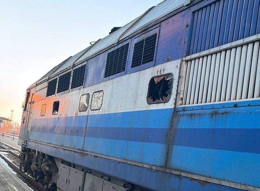 Удар по поезду в Сумской области 8 марта 