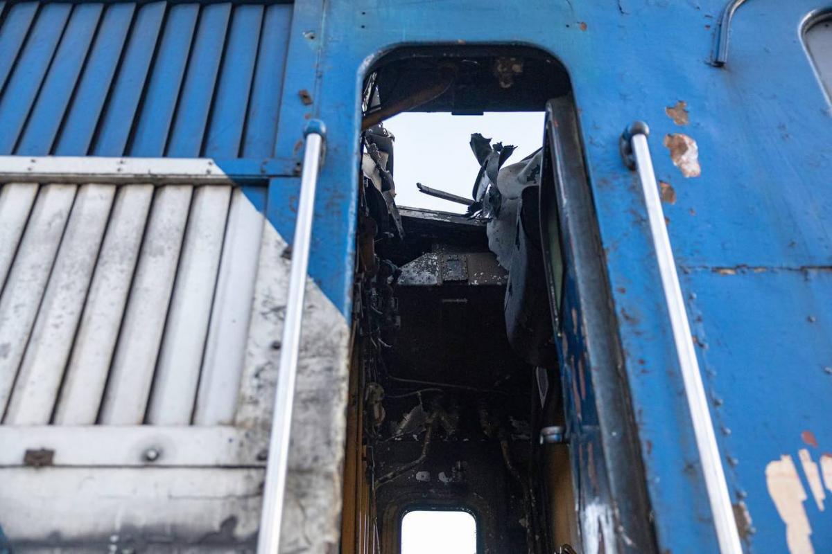 Удар по поезду в Сумской области 8 марта 