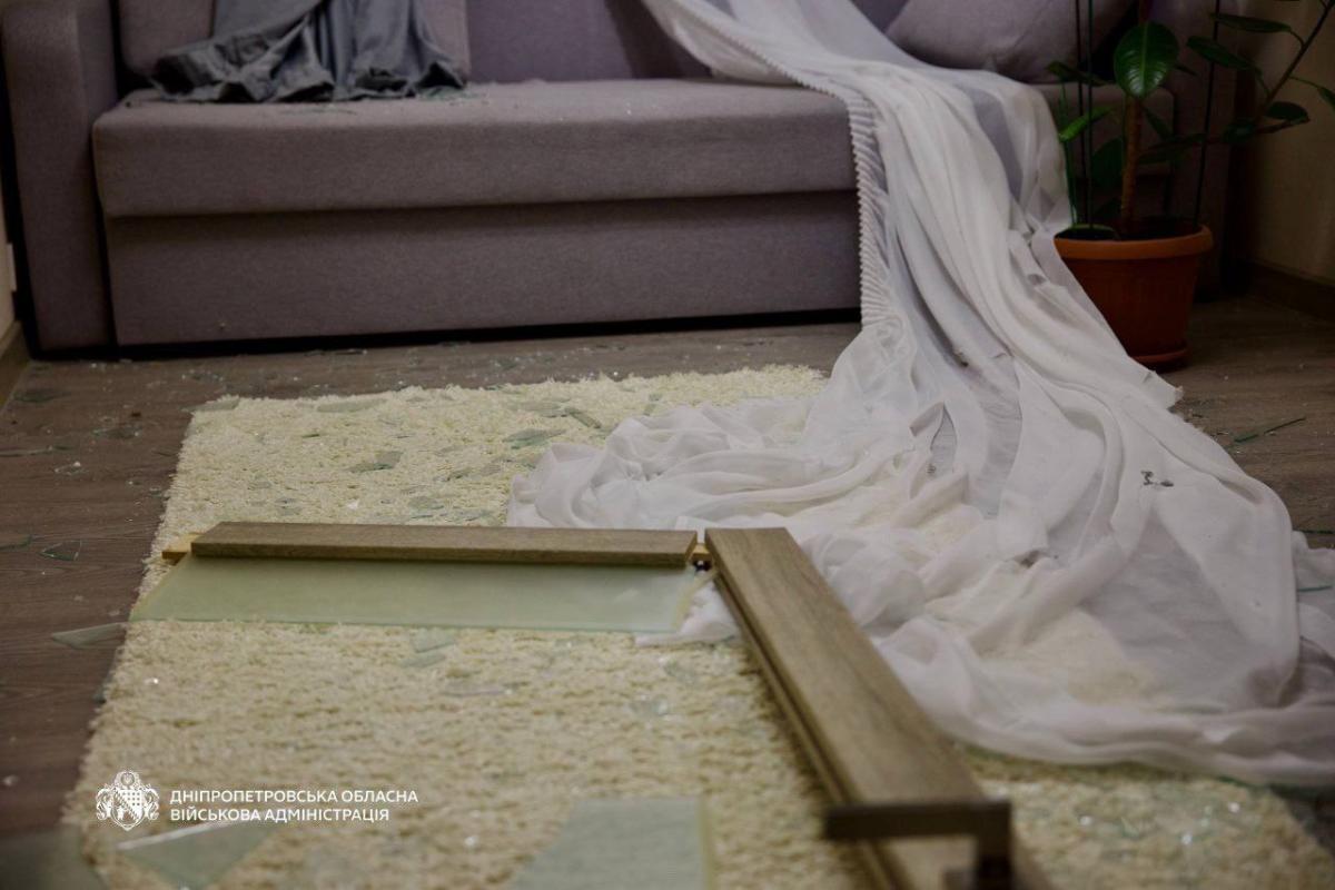 Последствия атаки на Днепр