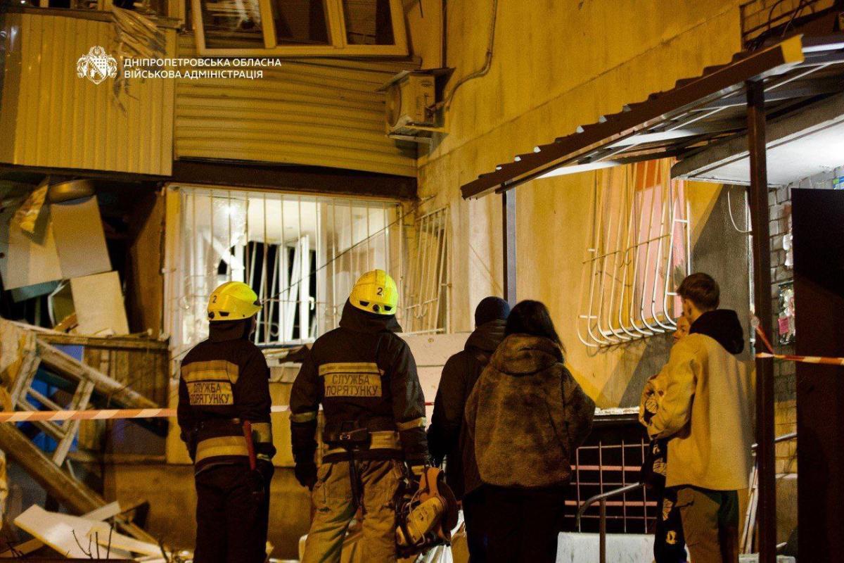 Последствия атаки на Днепр