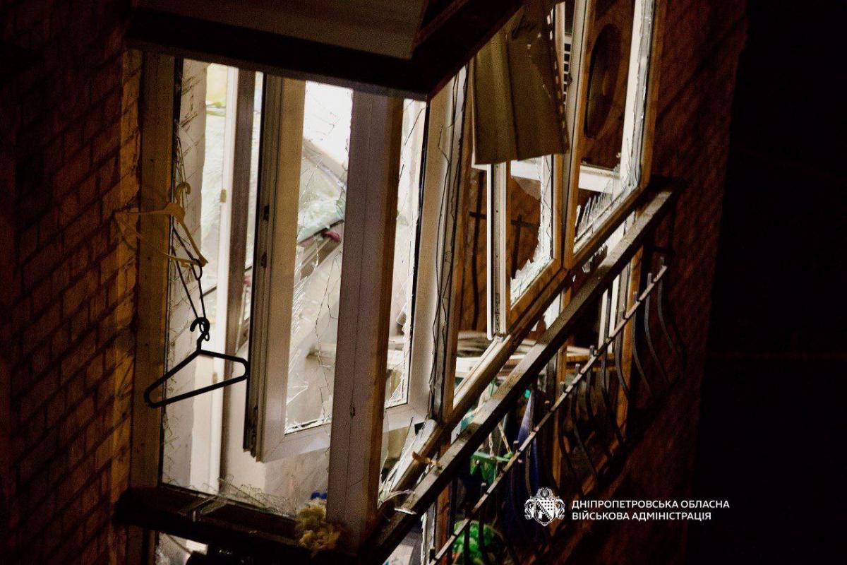 Последствия атаки на Днепр