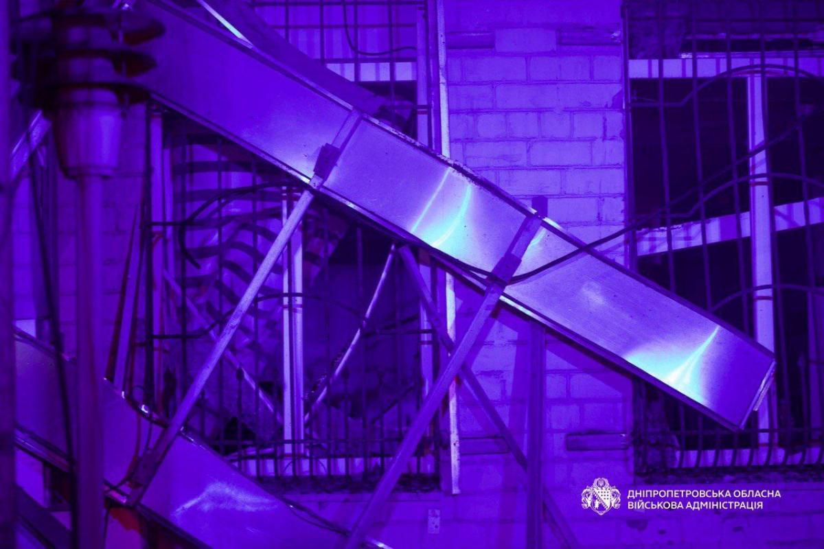 Последствия атаки на Днепр