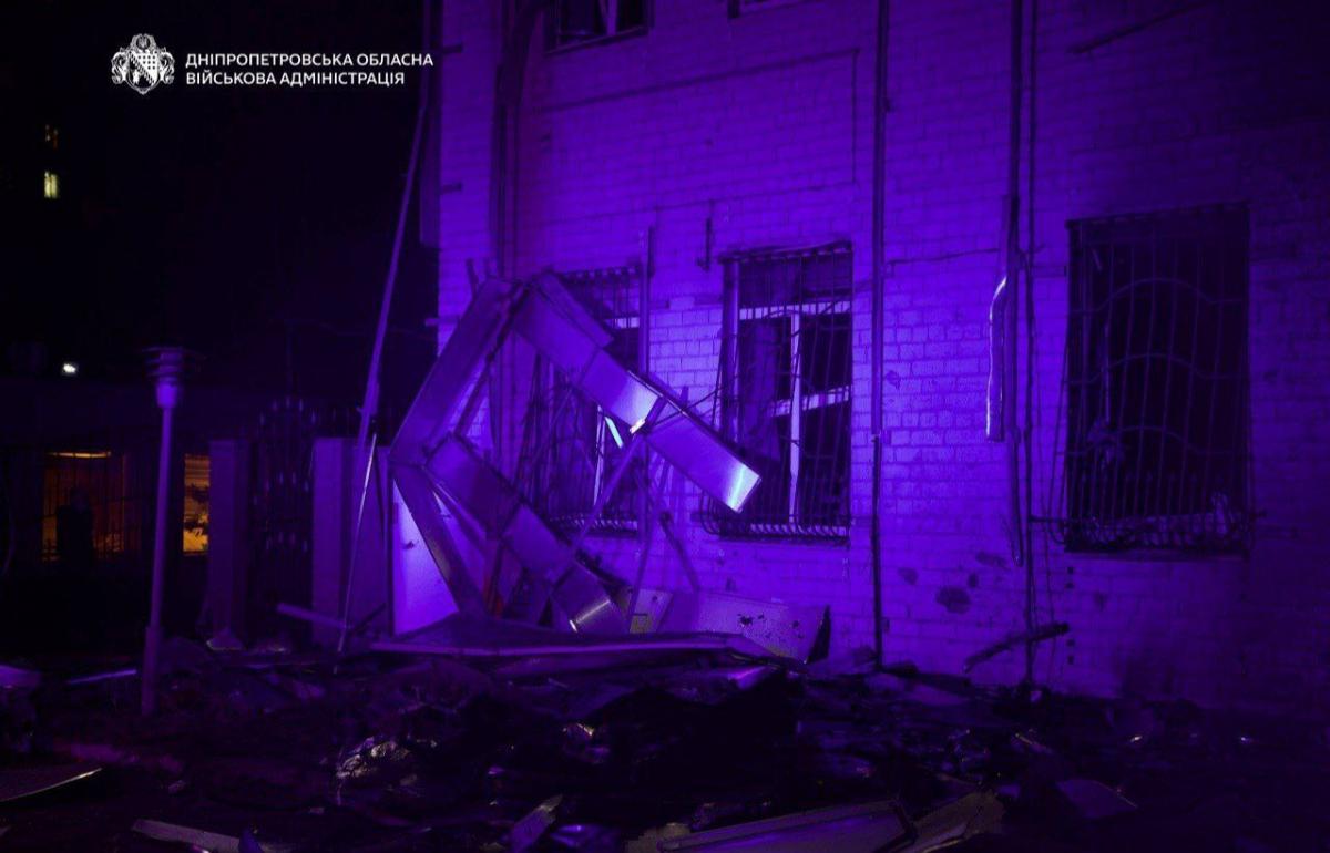 Последствия атаки на Днепр