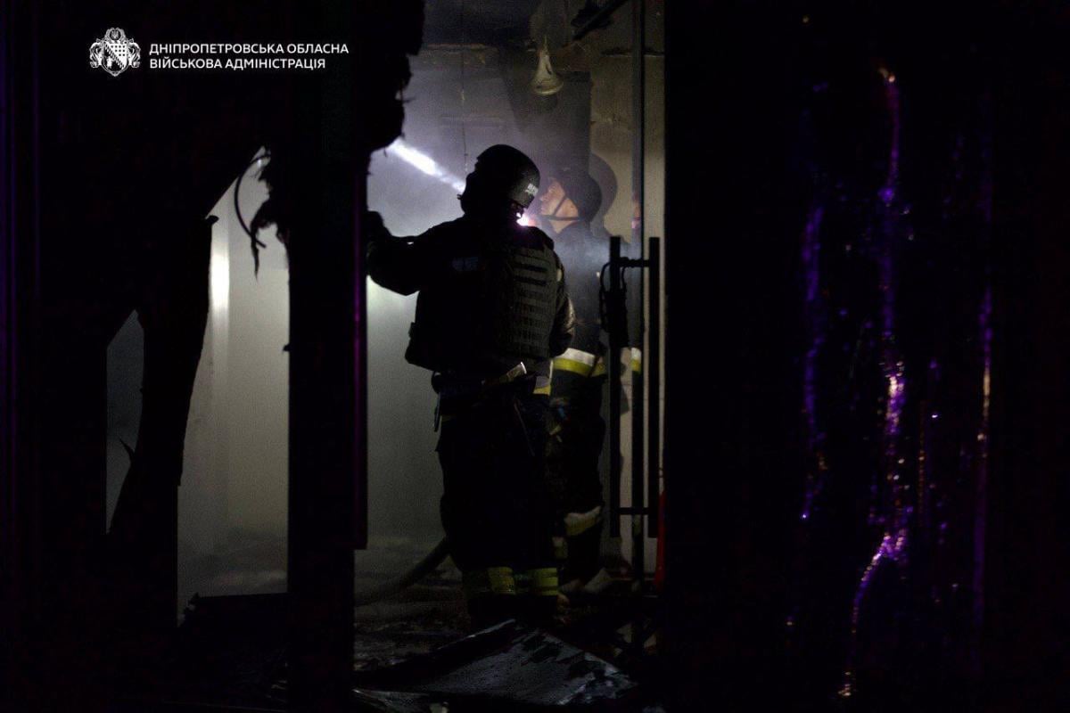 Последствия атаки на Днепр