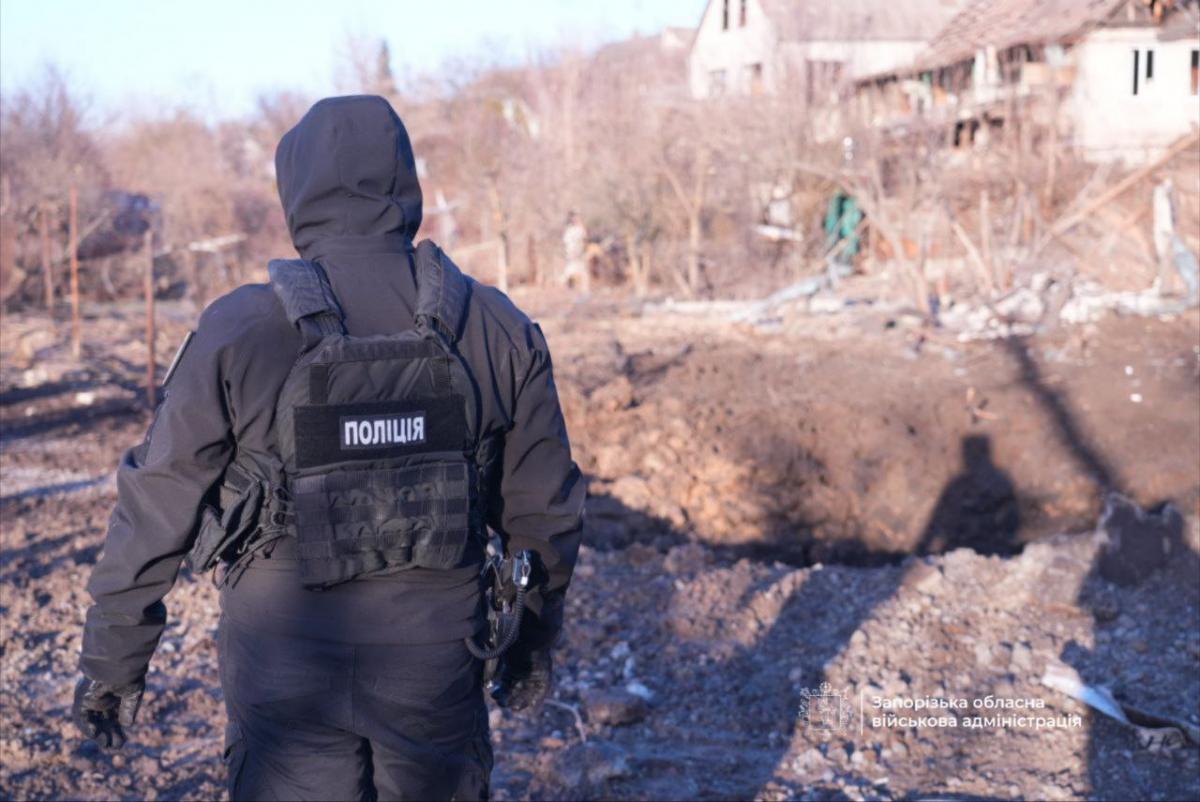 Наслідки удару КАБами по Запоріжжю 11 березня