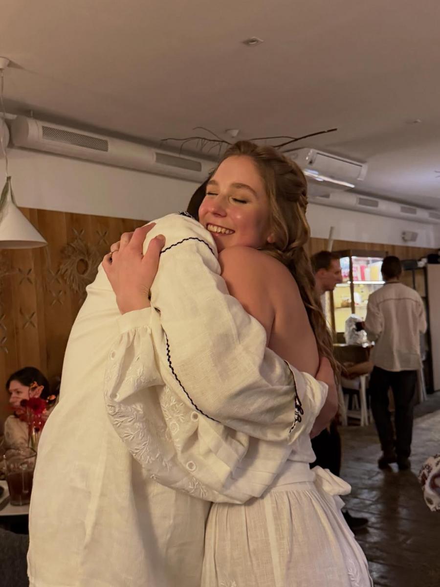 Евгений Клопотенко с возлюбленной