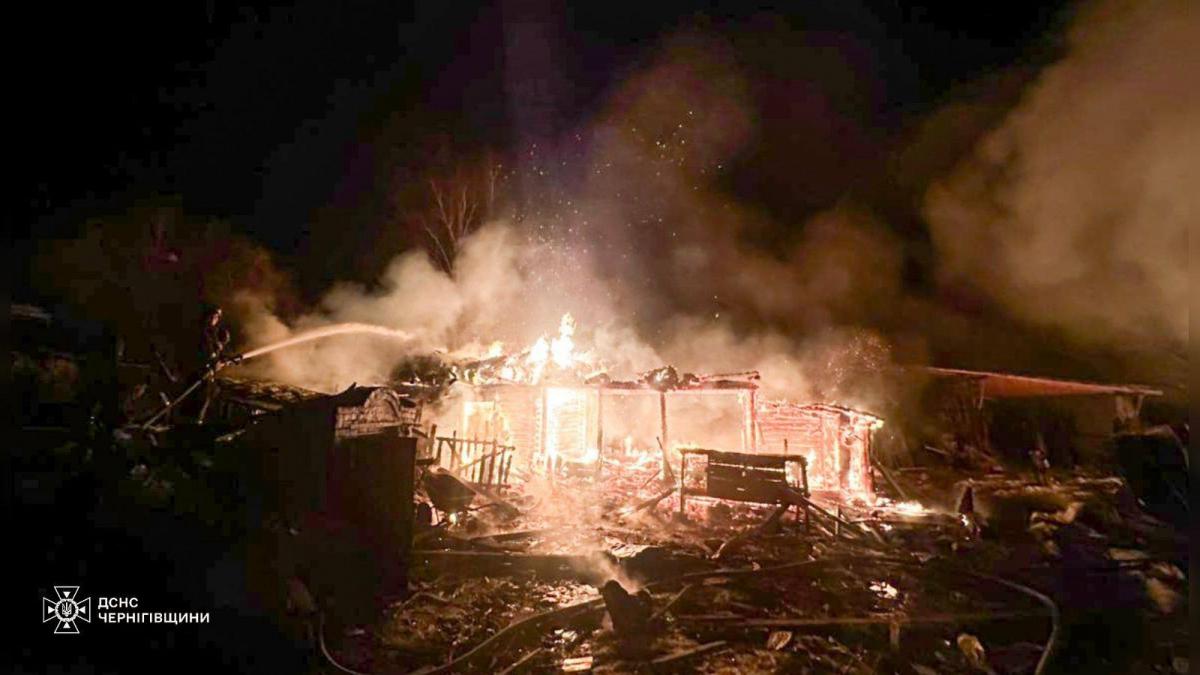 Удар по Черниговщине 12 марта