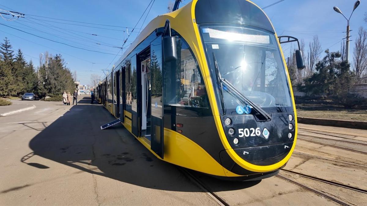 Київ отримав нові трамваї