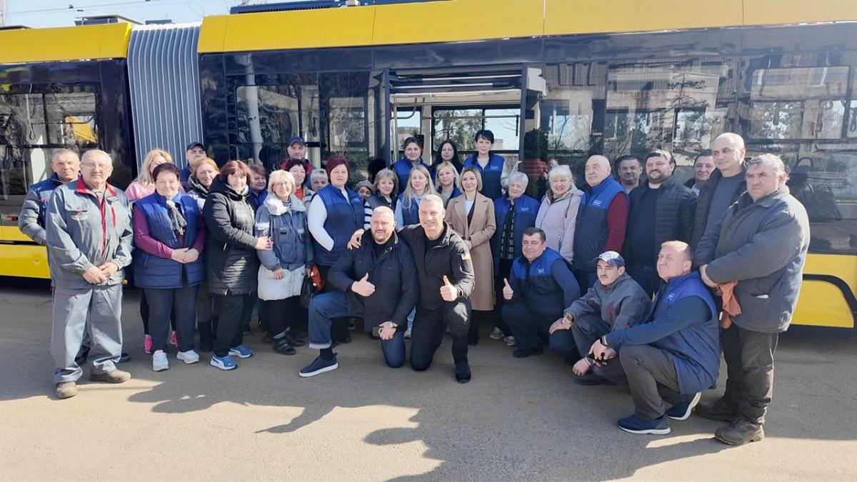 Київ отримав нові трамваї