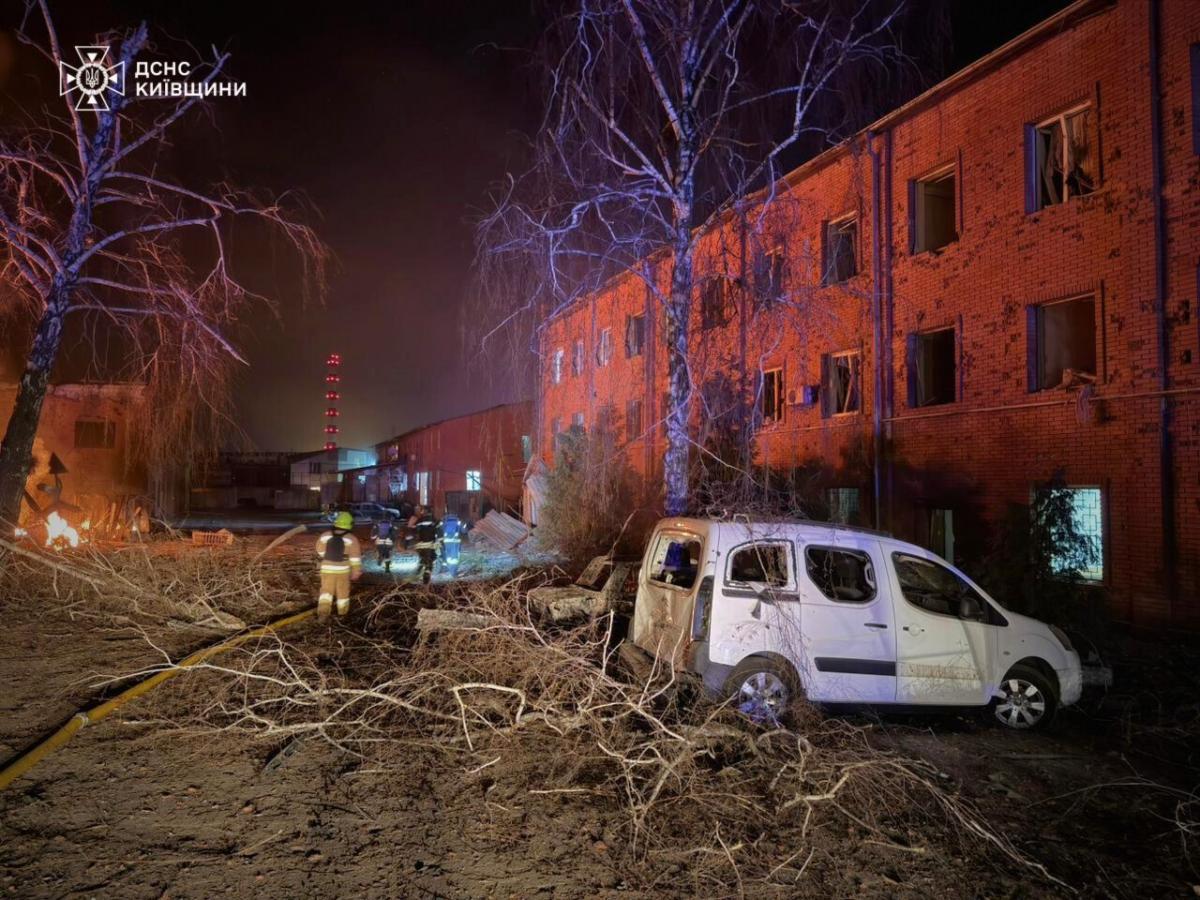 Наслідки масованої атаки на Київщину 14 березня