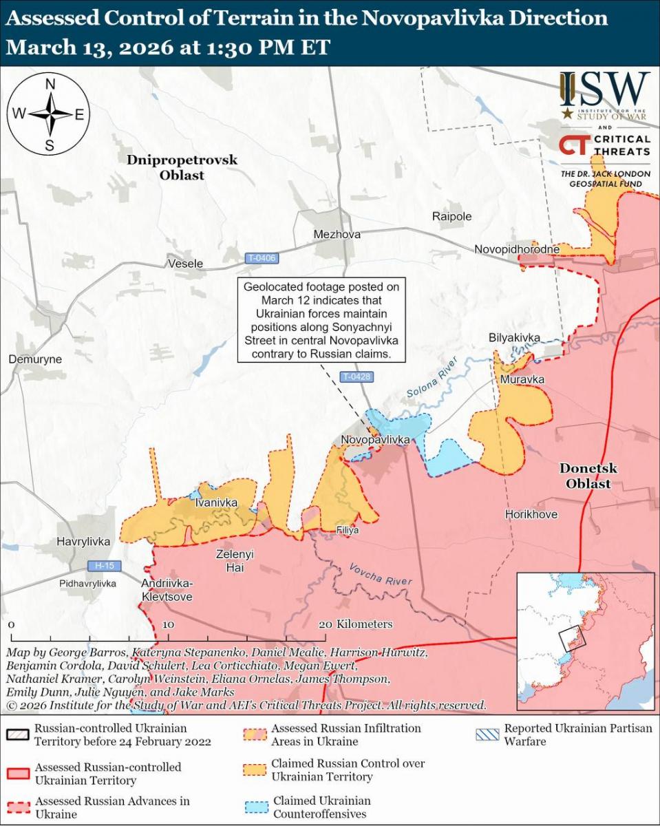 ВСУ сорвали наступление РФ на двух ключевых направлениях: в ISW оценили ситуацию