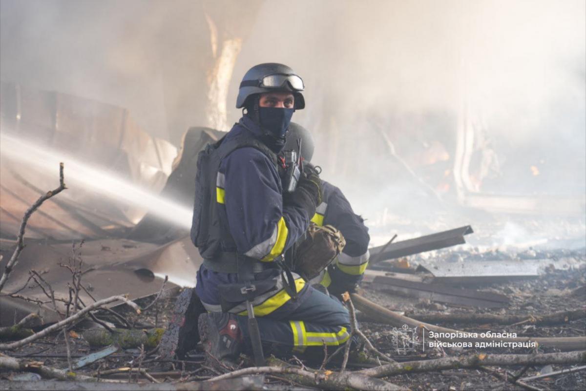 Атака по Запоріжжю 14 березня
