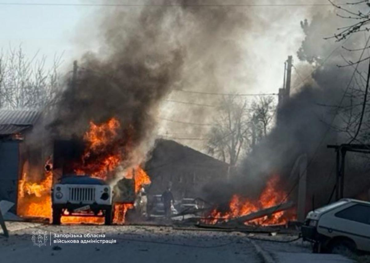Атака по Запоріжжю 14 березня
