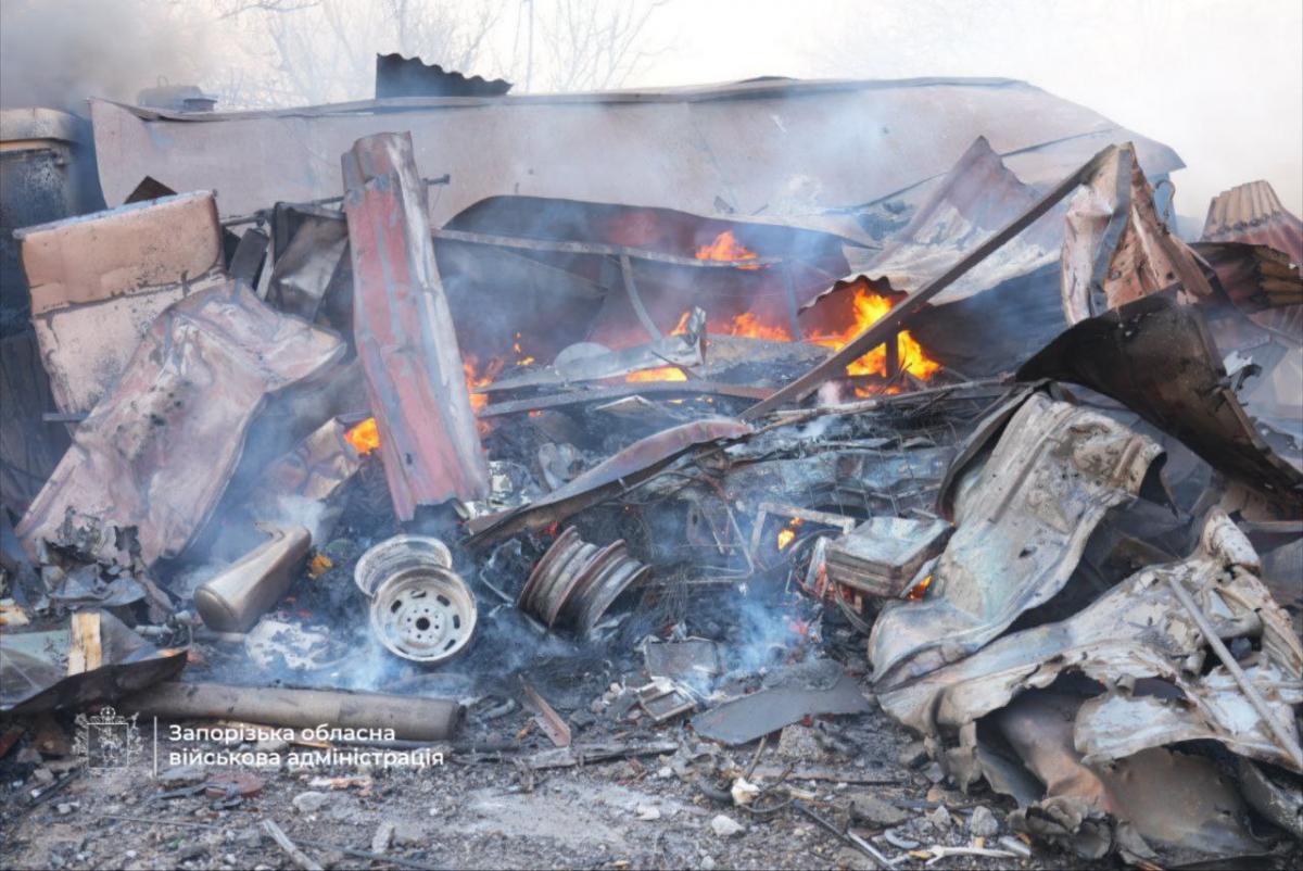 Атака по Запоріжжю 14 березня