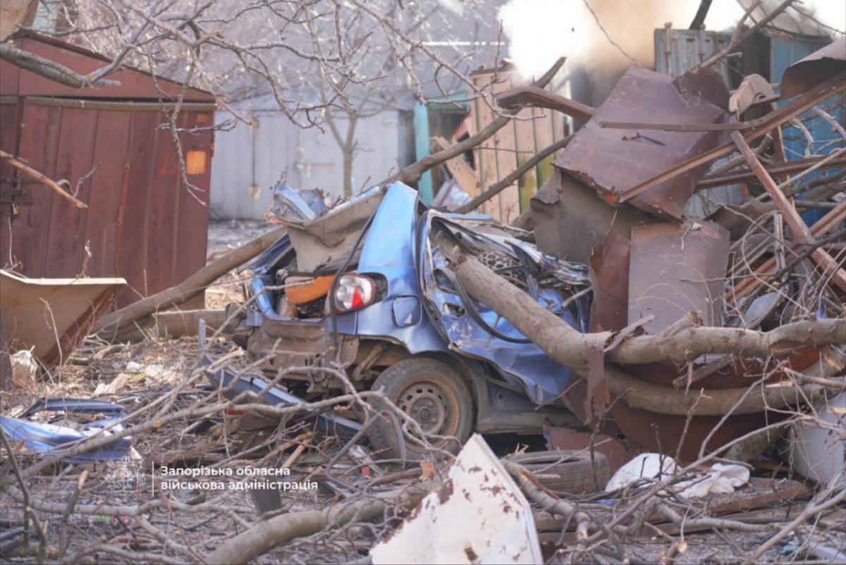 Атака по Запоріжжю 14 березня