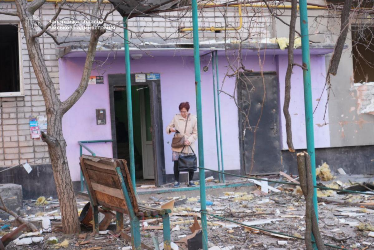 Атака по Запоріжжю 14 березня