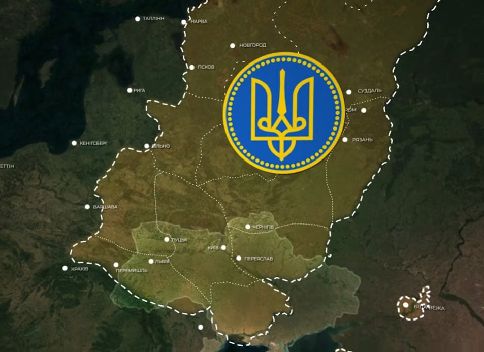 Карта української імперії