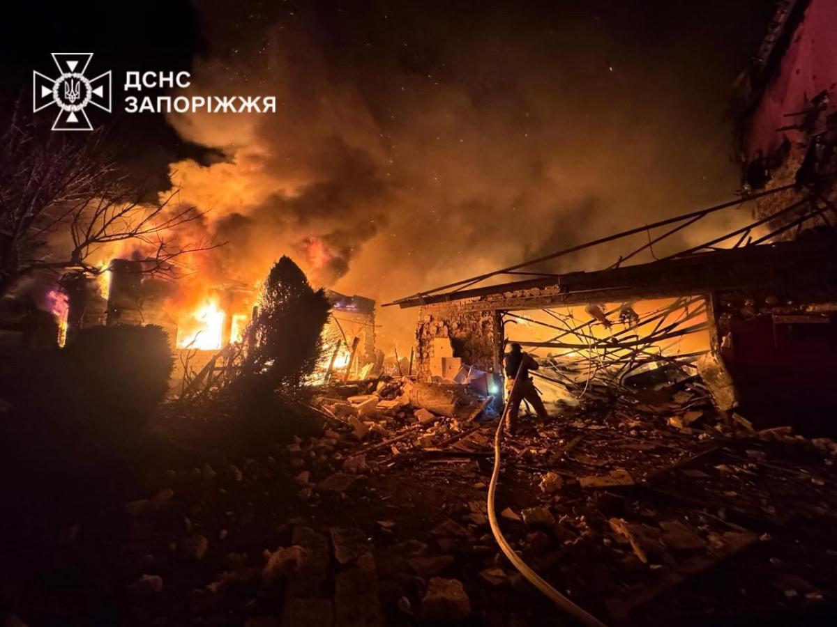 Атака на Запорожье Атака на Запорожье