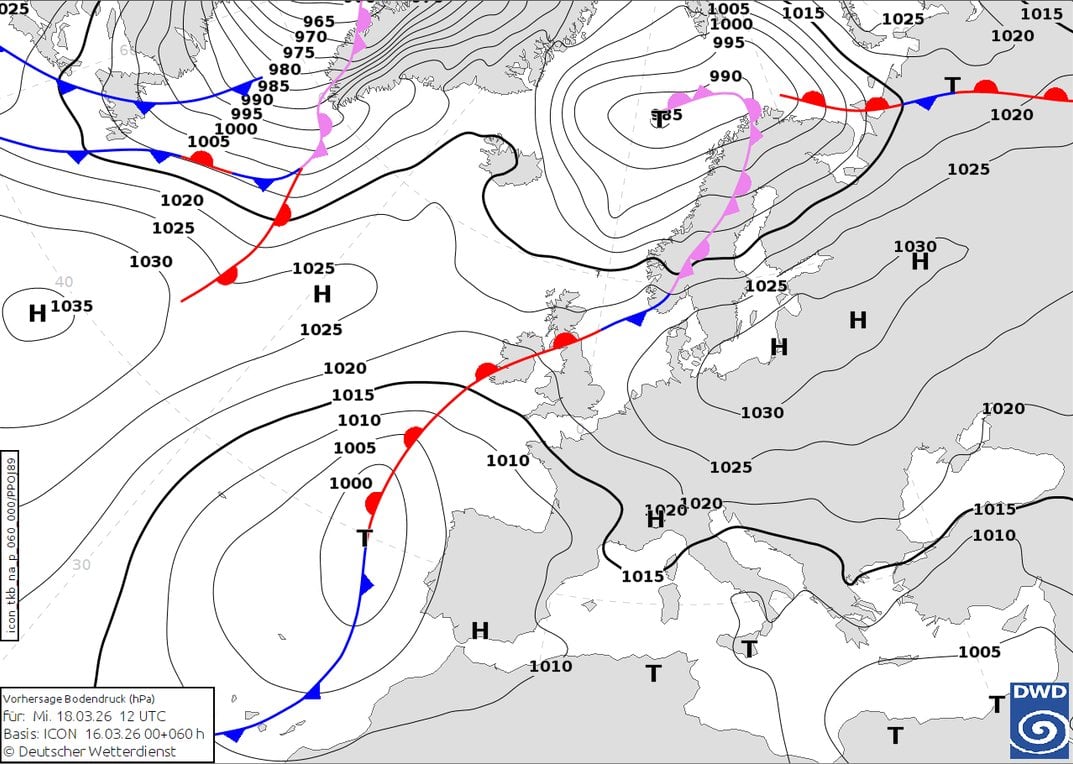 синоптическая карта
