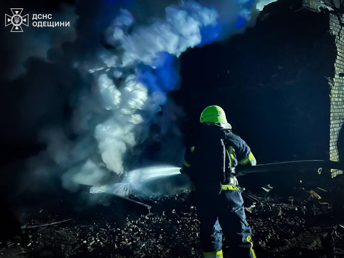 Наслідки удару РФ по Одеській області