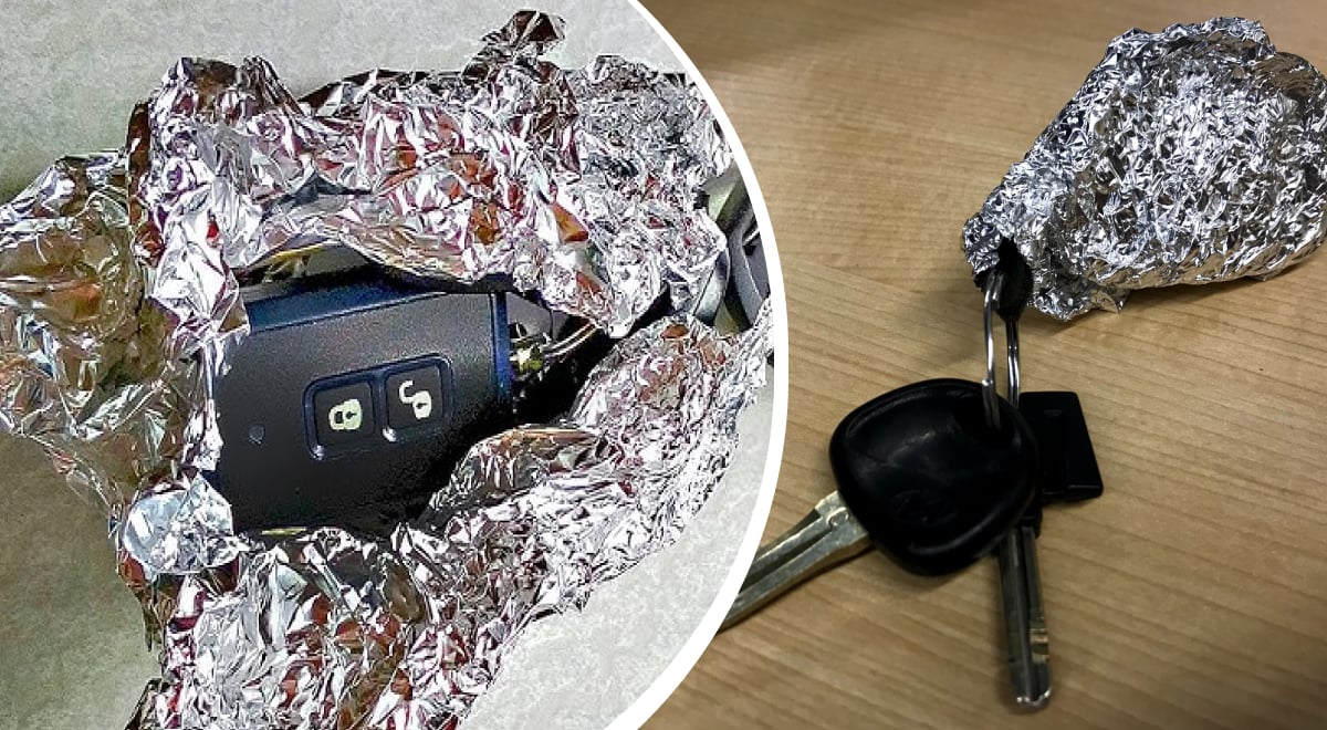 Навіщо водії загортають ключі від авто у фольгу