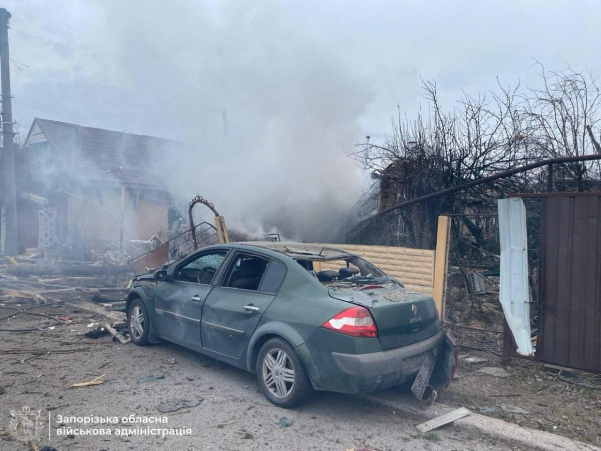 Удар по Запоріжжю 21 березня Удар по Запоріжжю 21 березня