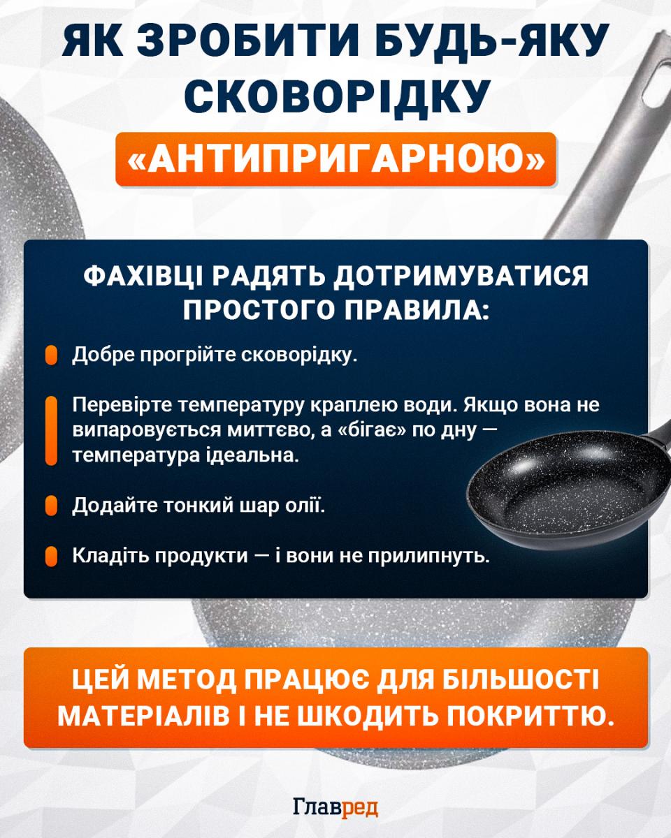 Як зробити будь-яку сковорідку 