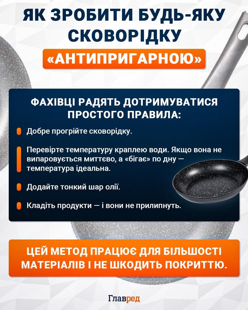 Як зробити будь-яку сковорідку 