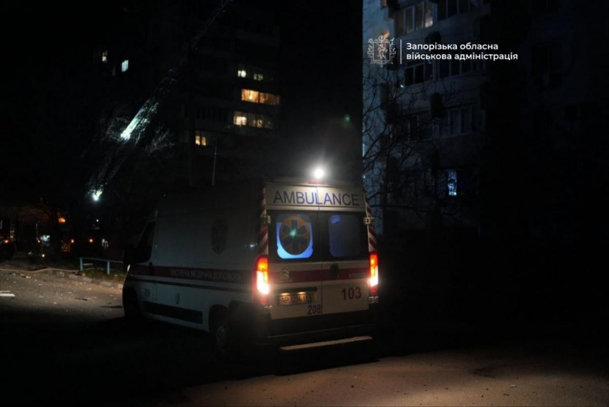 Наслідки атаки на Запоріжжя 24.03.2026