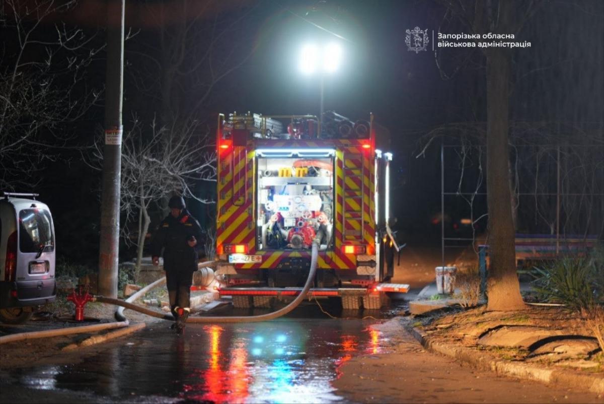 Наслідки атаки на Запоріжжя 24.03.2026