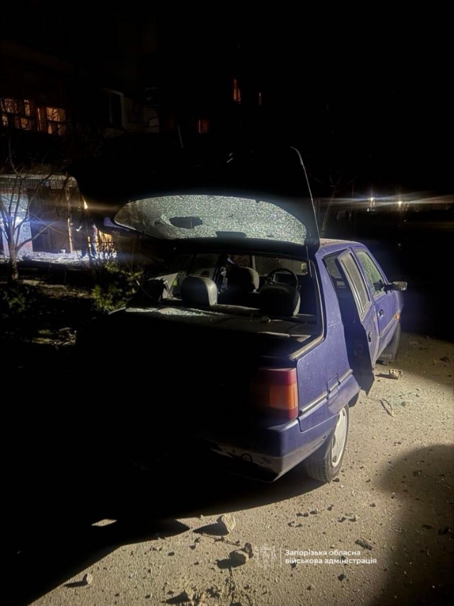 Наслідки атаки на Запоріжжя 24.03.2026