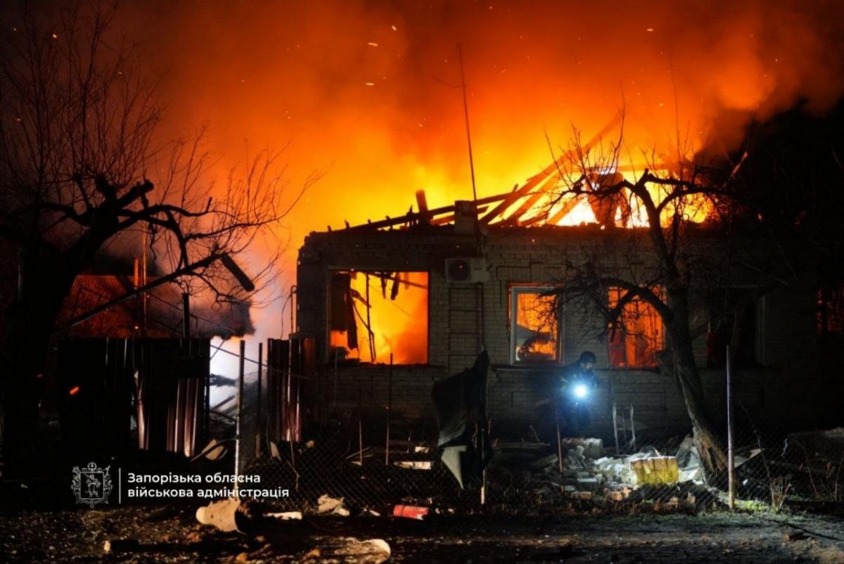 Наслідки атаки на Запоріжжя 24.03.2026