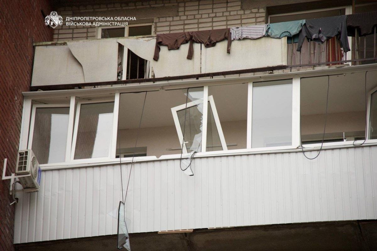 Наслідки атаки РФ по багатоповерхівці у Дніпрі