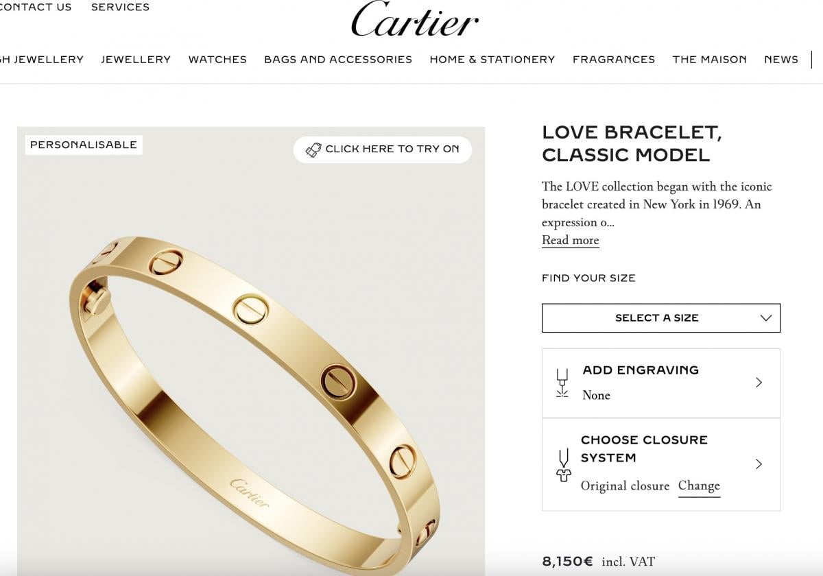 Украшения от Картье 