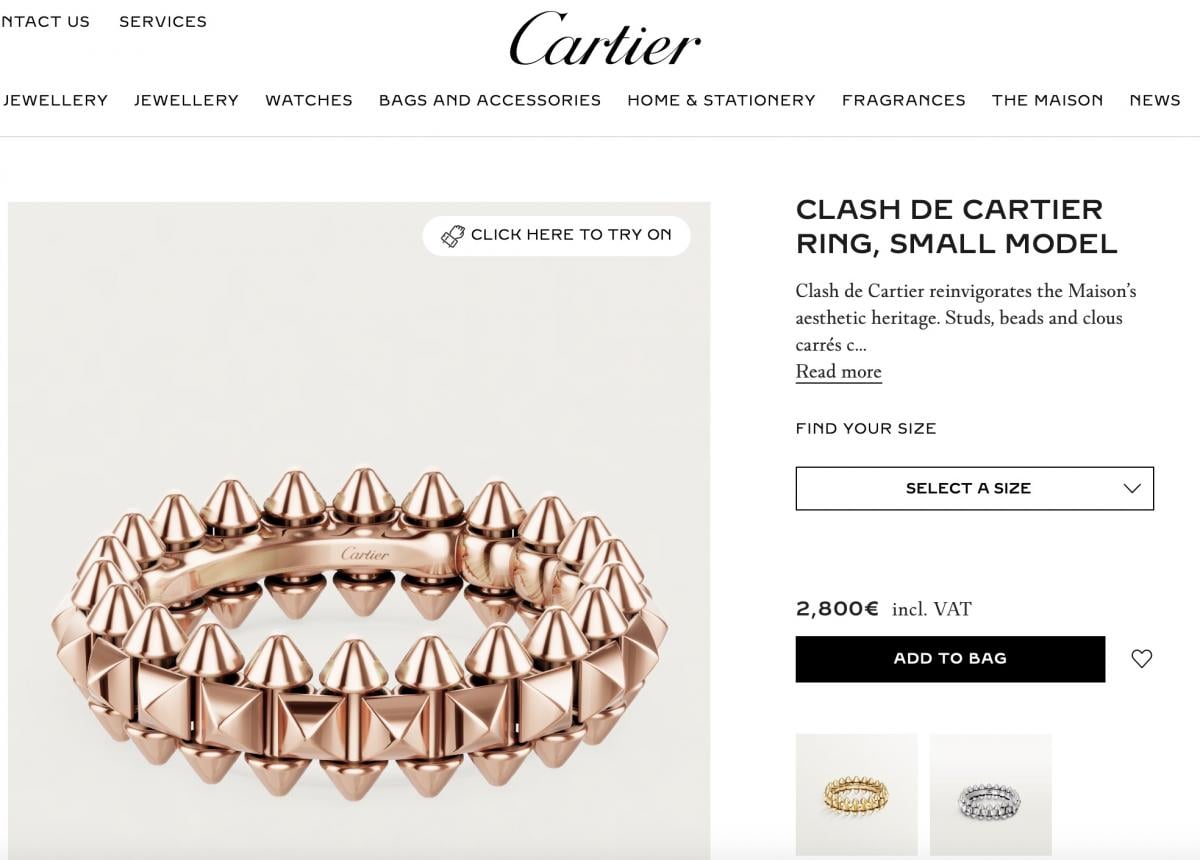 Кольцо от Картье, полюбившееся Кристине Решетник 