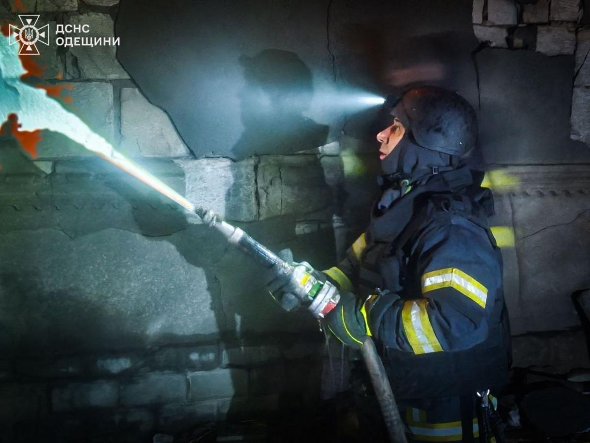 Атака дронів на Одещину