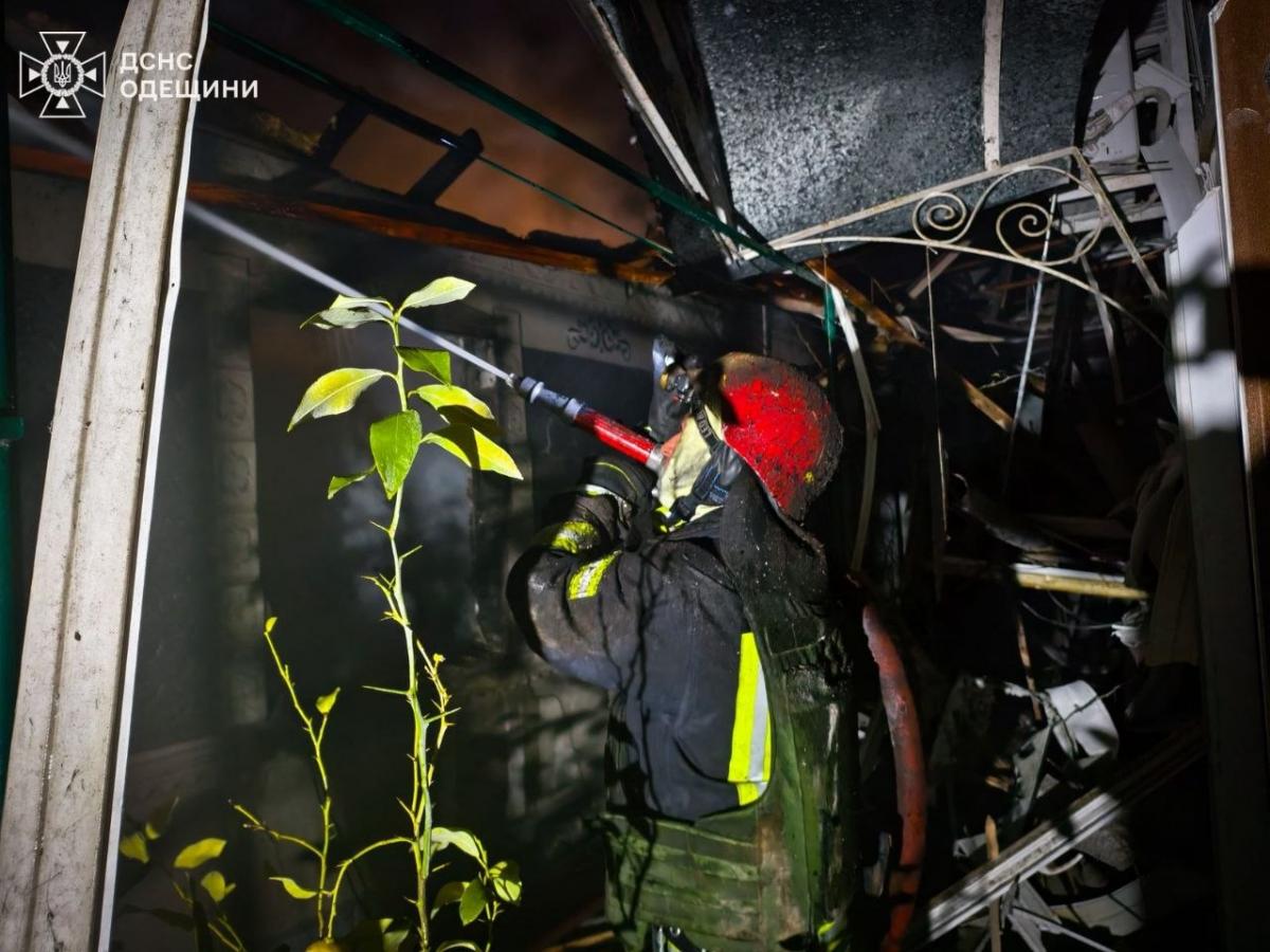 Атака дронів на Одещину