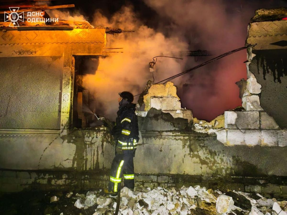 Атака дронів на Одещину