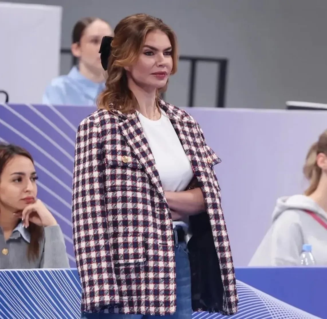 Кабаева и ее новое лицо 