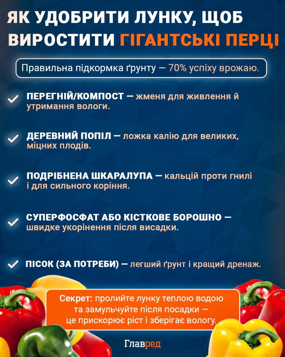 Как удобрить посадочную ямку, чтобы вырастить гигантские перцы