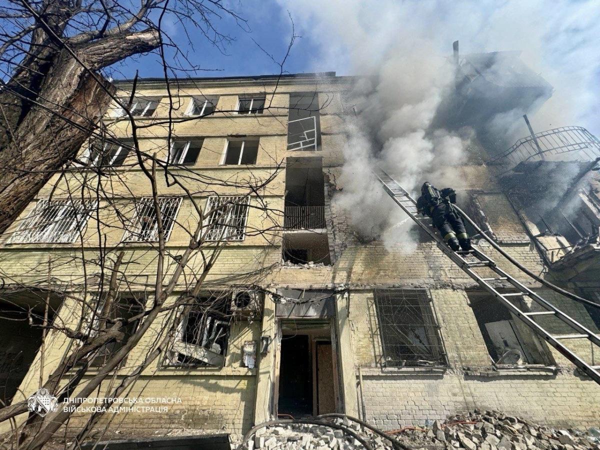 Наслідки атаки на Дніпро